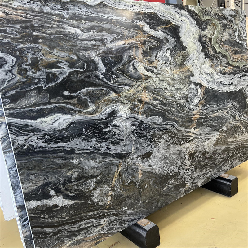 Синий мрамор